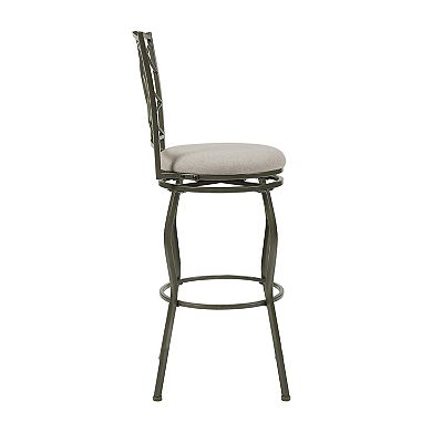 Linon Casey 3-Piece Adjustable Stool Set