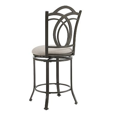 Linon Calif Metal Counter Stool