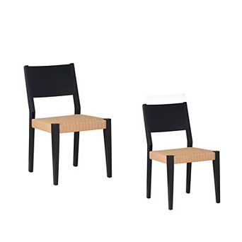 Linon Cadence 2 pc Dining Chair Set