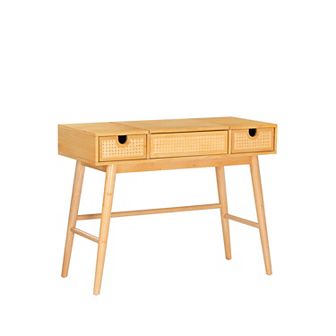 Linon Cecilia Cane Front Vanity
