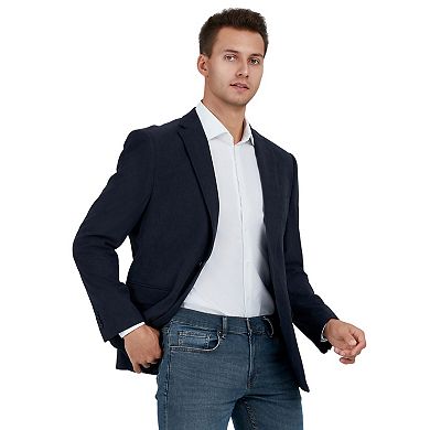 Men's Bespoke Slim-Fit Stretch Sport Coat