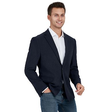 Men's Bespoke Slim-Fit Stretch Sport Coat