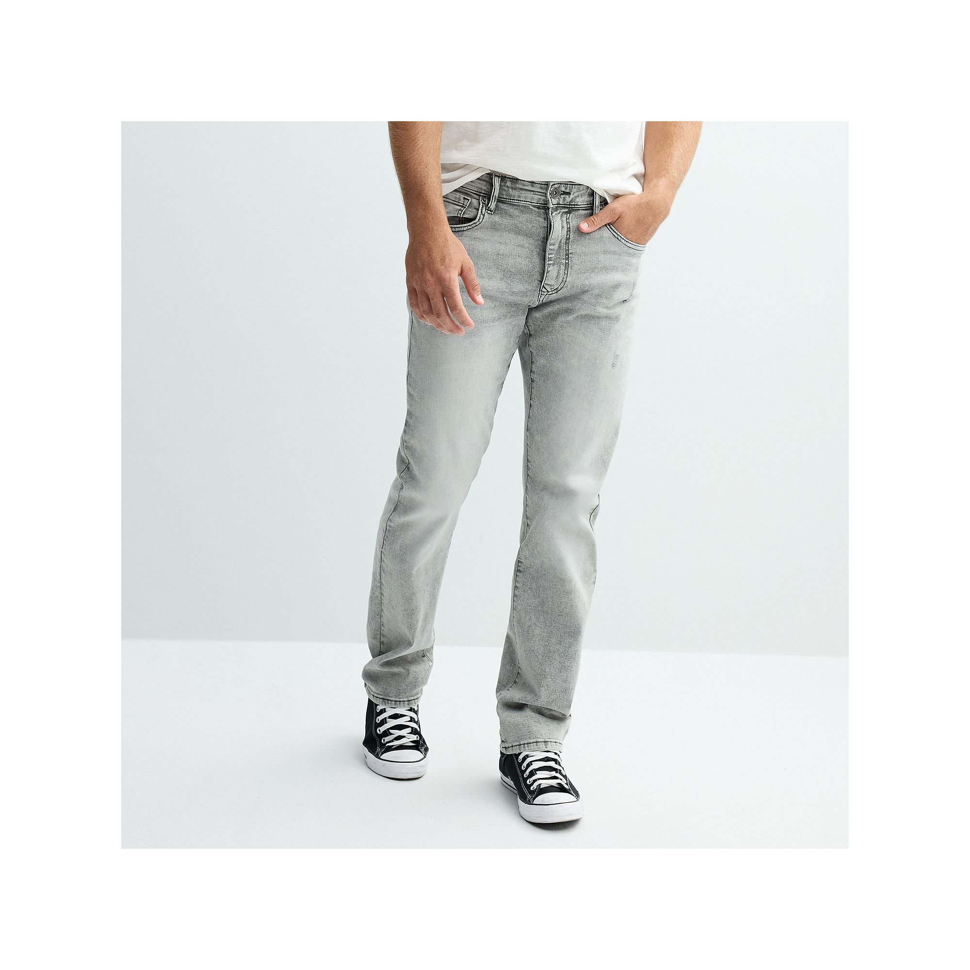 Mens Lazer Straight Fit Jeans, Size: 30X30, Orion