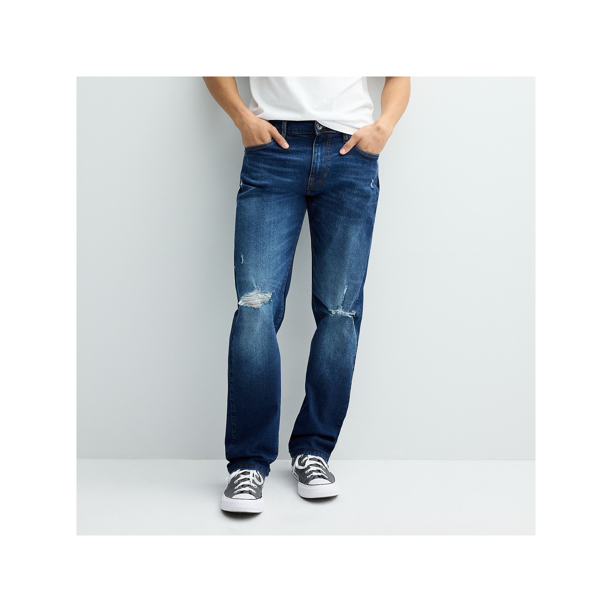 Mens Lazer Straight Fit Jeans, Size: 30X30, Xander