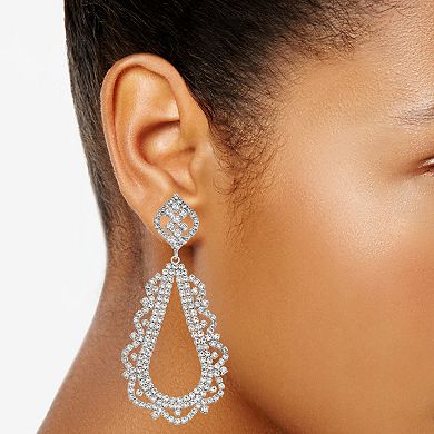 You're Invited Cupchain Long Drop Earrings