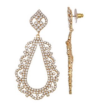 You're Invited Cupchain Long Drop Earrings