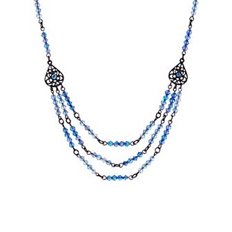 1928 Lantern Bead Multi-Row Necklace