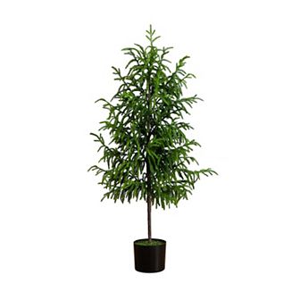 nearly natural 4-ft. Artificial Norfolk Pine Tree