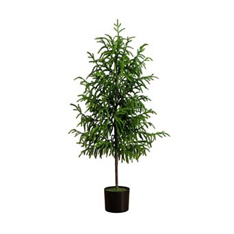 nearly natural 4-ft. Artificial Norfolk Pine Tree