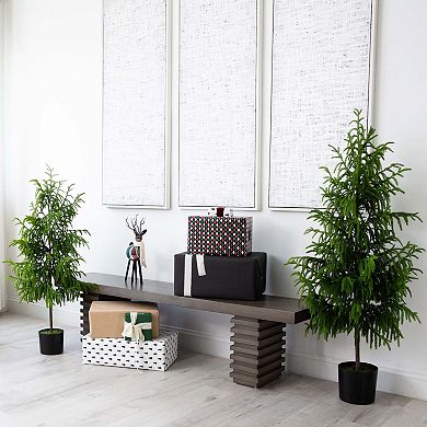 nearly natural 4-ft. Artificial Norfolk Pine Tree