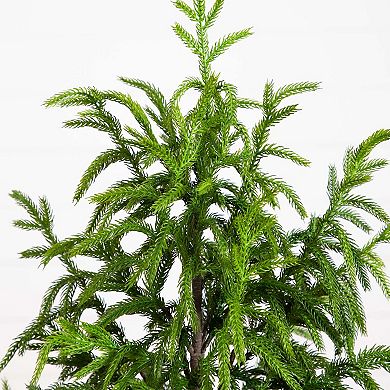 nearly natural 4-ft. Artificial Norfolk Pine Tree