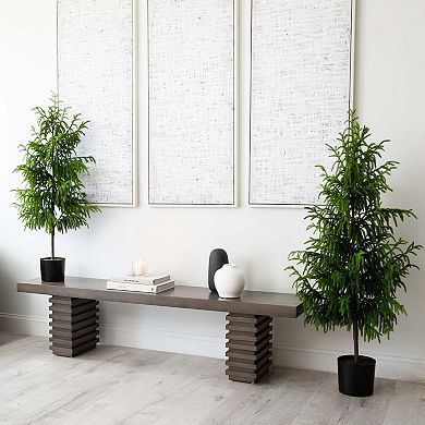 nearly natural 4-ft. Artificial Norfolk Pine Tree
