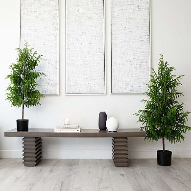 nearly natural 4-ft. Artificial Norfolk Pine Tree