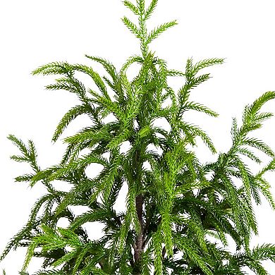 nearly natural 4-ft. Artificial Norfolk Pine Tree