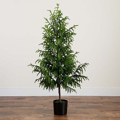 nearly natural 5-ft. Artificial Norfolk Pine Tree