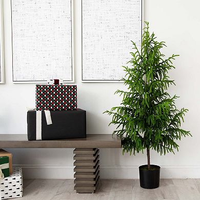 nearly natural 5-ft. Artificial Norfolk Pine Tree