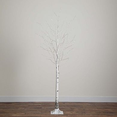 nearly natural 3-ft. Pre-Lit Artificial White Birch Tree
