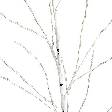 nearly natural 36-in. Pre-Lit Artificial White Birch Branches 2-piece Set