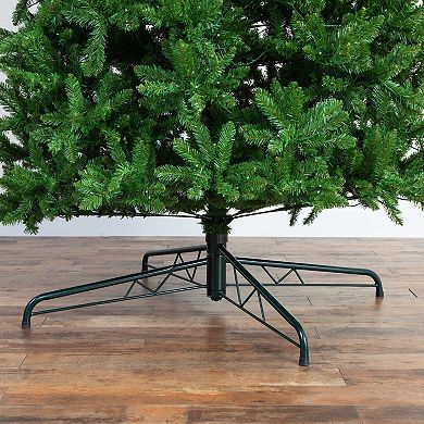 nearly natural 15-ft. Artificial Slim Green Mountain Pine Christmas Tree