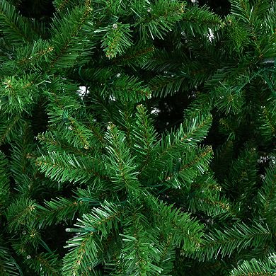 nearly natural 15-ft. Artificial Slim Green Mountain Pine Christmas Tree