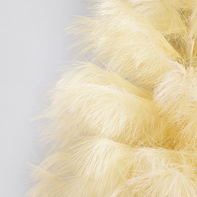nearly natural 4-ft. Artificial Off-White Pampas Grass Christmas Tree