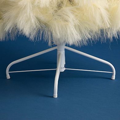 nearly natural 4-ft. Artificial Off-White Pampas Grass Christmas Tree