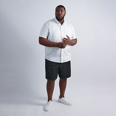 Big & Tall Haggar® Performance Short Sleeve Button-Down Shirt
