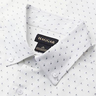 Big & Tall Haggar® Performance Short Sleeve Button-Down Shirt