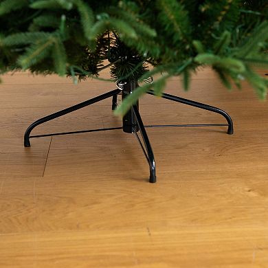 nearly natural 6-ft. Pre-Lit Artificial Edmonton Fir Light Show Memory Shape Christmas Tree