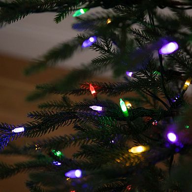 nearly natural 6-ft. Pre-Lit Artificial Natural Fresh Cut Fir Christmas Tree