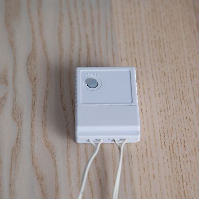 nearly natural 7-ft. Pre-Lit Artificial White California Spruce Christmas Tree