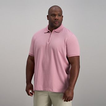 Big & Tall Haggar® Premium Comfort Houndstooth Polo