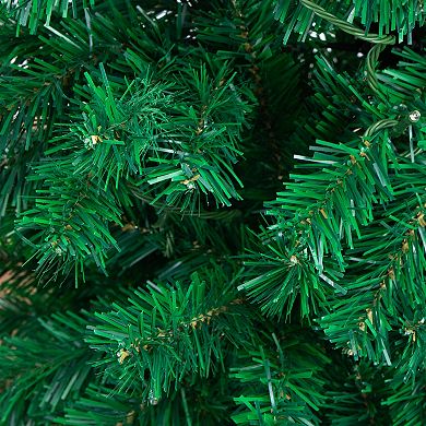 nearly natural 8-ft. Pre-Lit Artificial Holiday Green Christmas Pine Archway