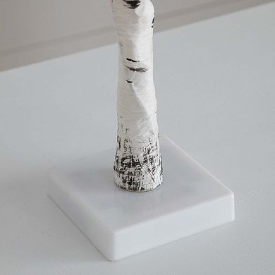 nearly natural 2-ft. Pre-Lit Artificial White Birch Tree