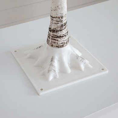 nearly natural 3-ft. Pre-Lit Artificial White Birch Tree