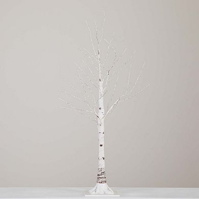 nearly natural 3-ft. Pre-Lit Artificial White Birch Tree