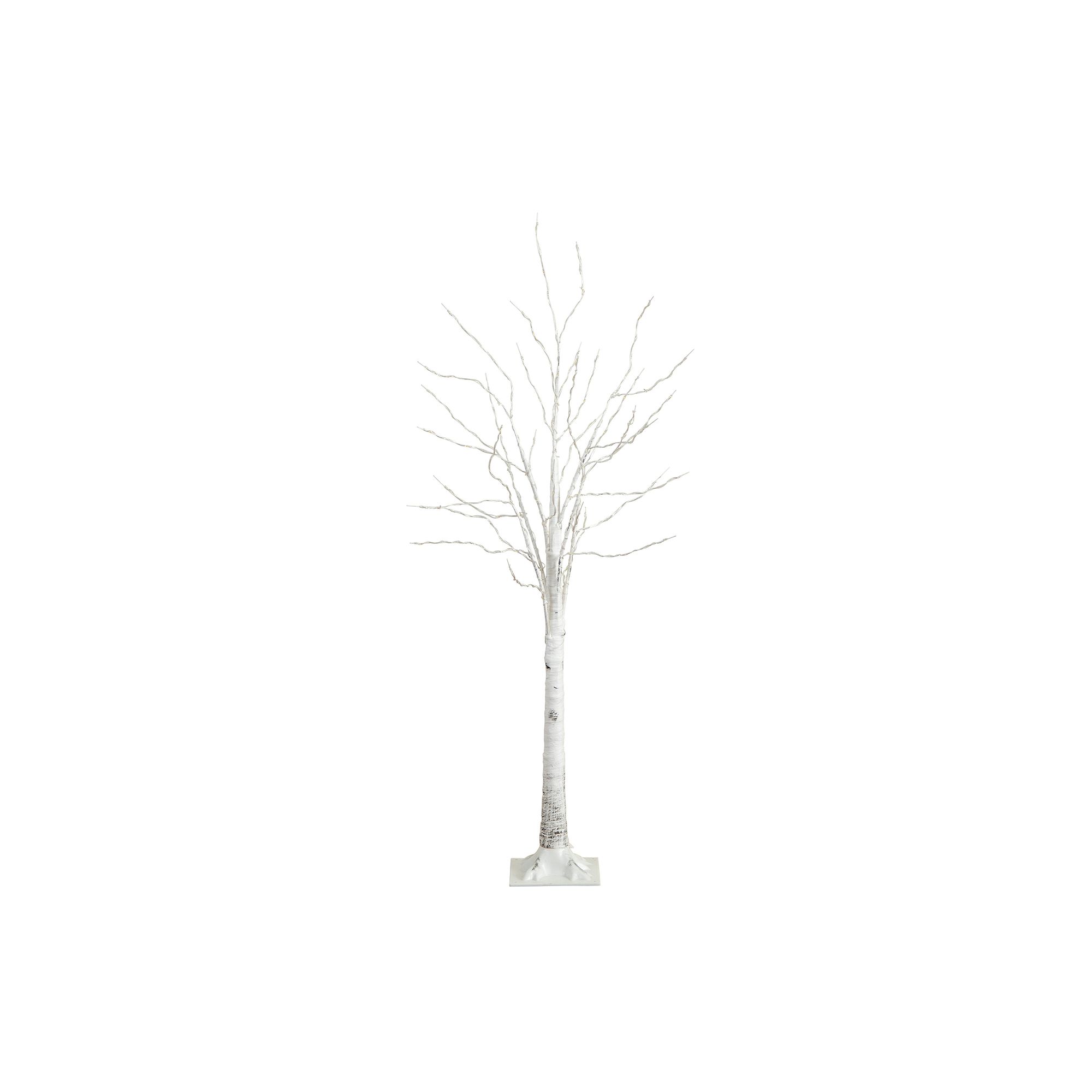 nearly natural 5-ft. Pre-Lit Artificial White Birch Tree