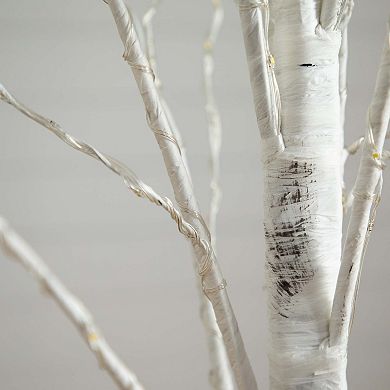 nearly natural 6-ft. Pre-Lit Artificial White Birch Tree