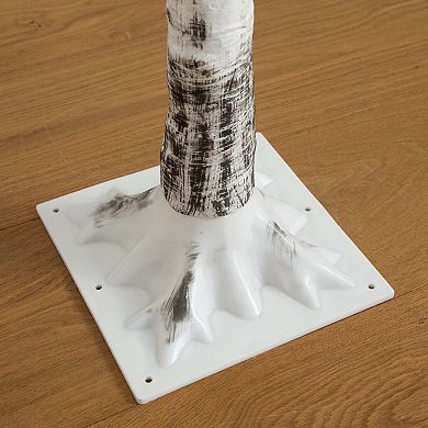 nearly natural 7-ft. Pre-Lit Artificial White Birch Tree