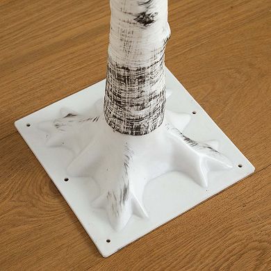nearly natural 8-ft. Pre-Lit Artificial White Birch Tree