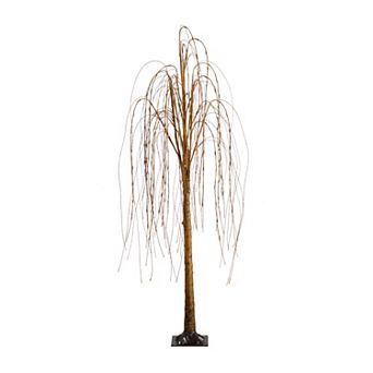 nearly natural 6-ft. Pre-Lit Artificial Willow Tree