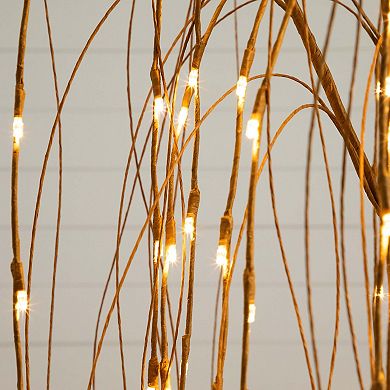 nearly natural 6-ft. Pre-Lit Artificial Willow Tree