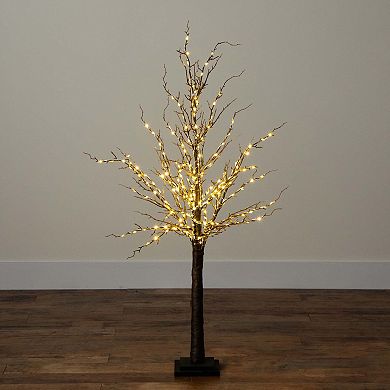 nearly natural 4-ft. Pre-Lit Artificial Twig Tree