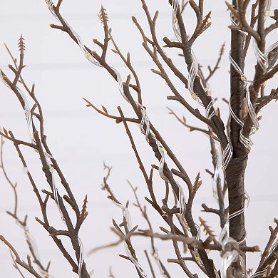 nearly natural 4-ft. Pre-Lit Artificial Twig Tree