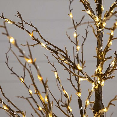 nearly natural 5-ft. Pre-Lit Artificial Twig Tree