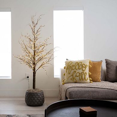 nearly natural 5-ft. Pre-Lit Artificial Twig Tree