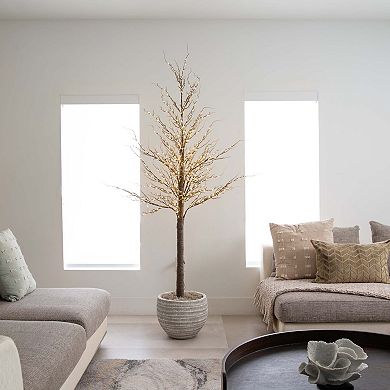 nearly natural 6-ft. Pre-Lit Artificial Twig Tree