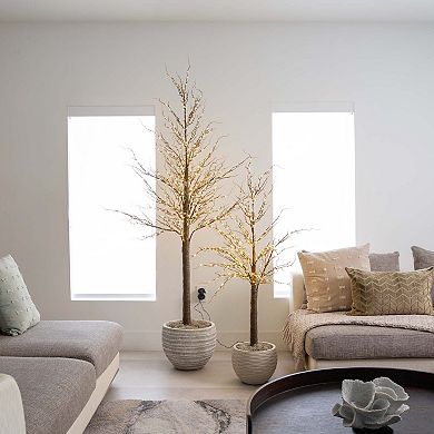 nearly natural 6-ft. Pre-Lit Artificial Twig Tree