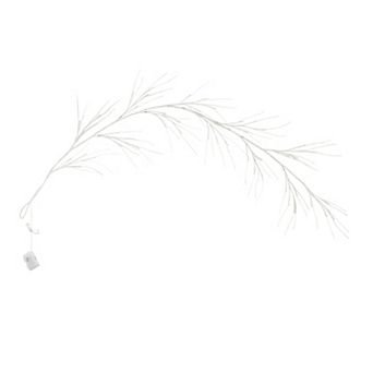 nearly natural 6-ft. Pre-Lit Artificial White Birch Garland