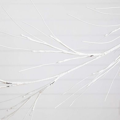 nearly natural 6-ft. Pre-Lit Artificial White Birch Garland